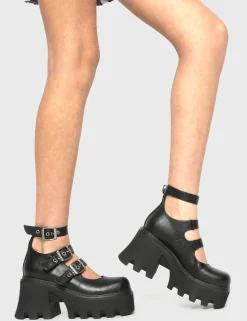 lamodawebsite Spirits Chunky Mary Jane Shoes< Mary Janes