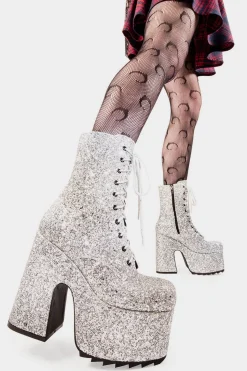 lamodawebsite Spotlight Chunky Platform Ankle Boots< Knochel