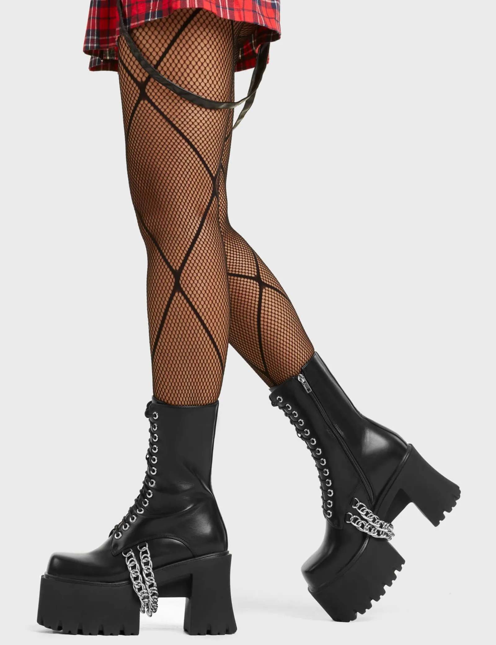 LAMODA Step On It Chunky Platform Ankle Boots< Knochel
