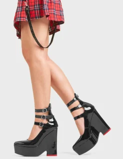 LAMODA Systematic Chunky Platform Heels< Plattform