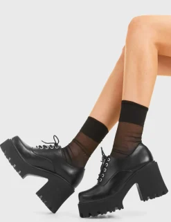 lamodawebsite Temptation Chunky Platform Shoes< Chunky