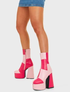 LAMODA These Girls Platform Ankle Boots< Plattform