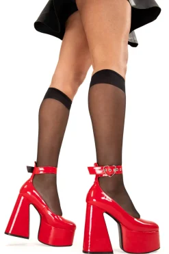lamodawebsite Those Days Platform Heels< Plattform