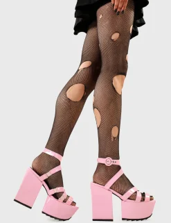 LAMODA Tinted Windows Platform Sandals< Plattform