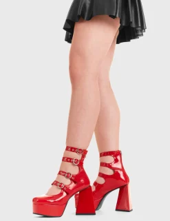 lamodawebsite True Romance Platform Heels< Plattform