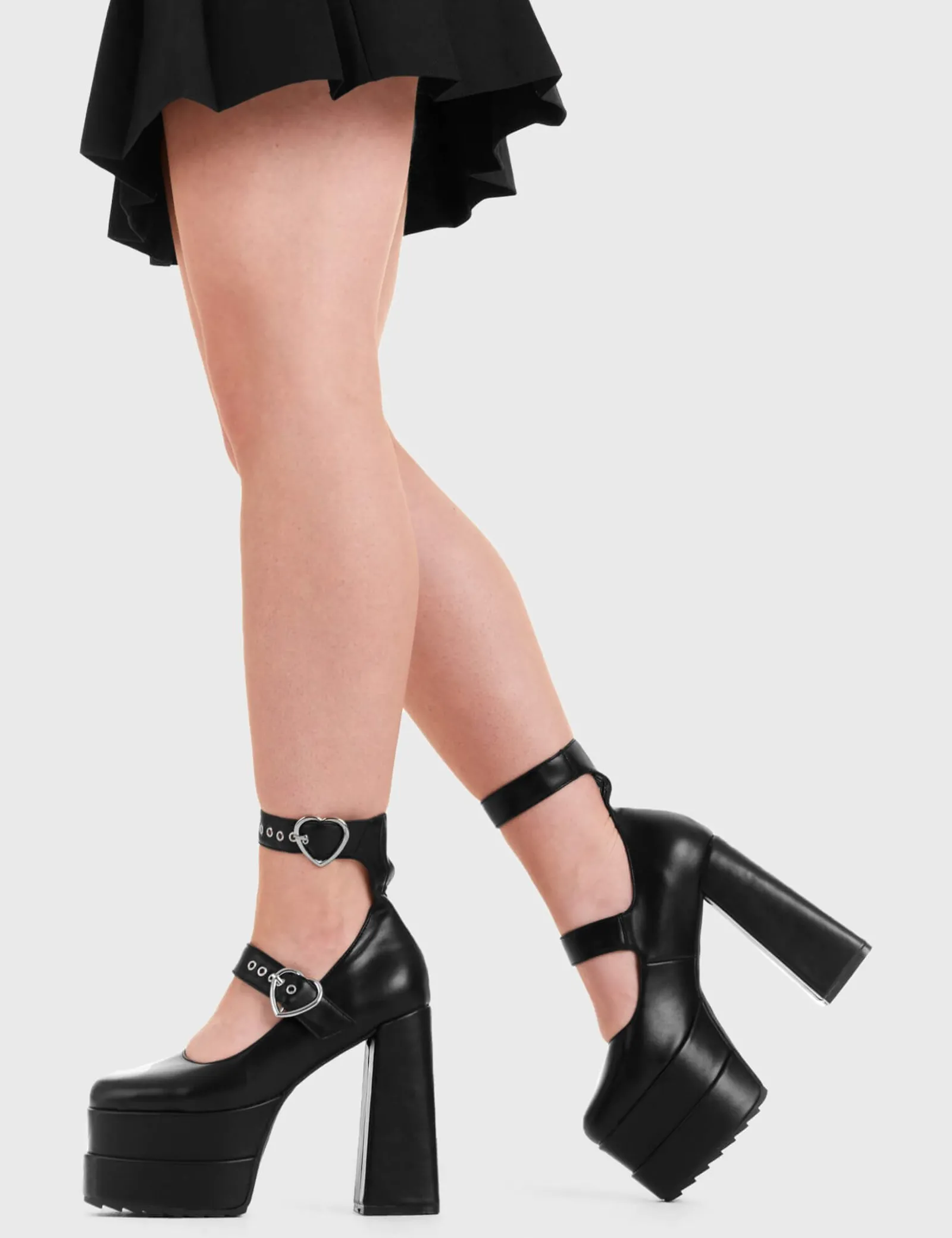 lamodawebsite Two Timing Platform Heels< Plattform